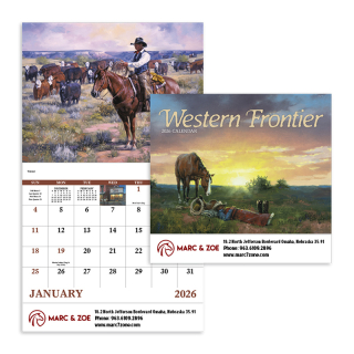 Western Frontier Stapled Calendars