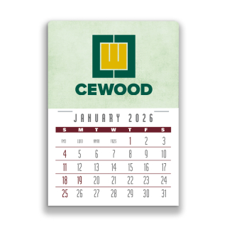 4C Press-N-Stick Header Contemporary Calendars