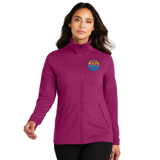 Port Authority® Women's Accord Stretch Fleece Full-Zip