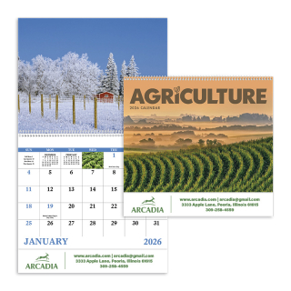 Agriculture Spiral Calendars