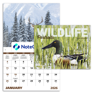 Wildlife Portraits Window Calendars