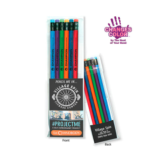 Create-A-Pack Pencil Sets of 6 - Mood Pencils with...